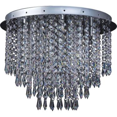 Imagem de Plafon Proteu Cristal Para Led Diametro 43 Cm