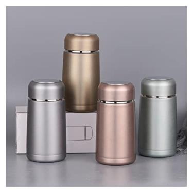 Imagem de 320ML Mini frascos de vácuo de café fofos de aço inoxidável garrafa de água garrafa térmica copos e canecas (Capacidade: 320ml, Cor: verde)