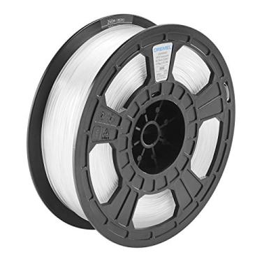 Imagem de Dremel Filamento de impressora 3D DigiLab PETG-TRA-01, diâmetro de 1,75 mm, peso do carretel de 0,75 kg, cor translúcida, habilitada para RFID, nova fórmula e 50% mais por carretel