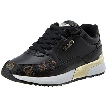 Imagem de GUESS Sapato de ginástica feminino, Blkbr, 9.5