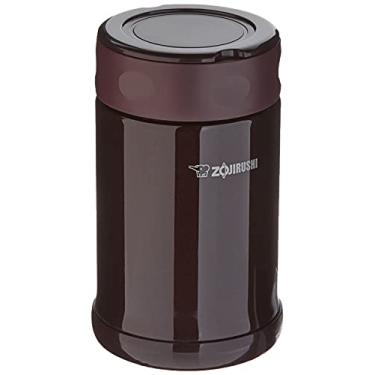 Imagem de Zojirushi SW-EAE35AB Pote de alimentos de aço inoxidável, Dark Brown, 16.9 oz., 1