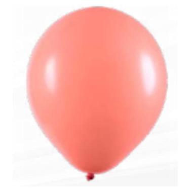 Imagem de Balão Art-Latex Coral tamanho:5Polegadas/50unidades