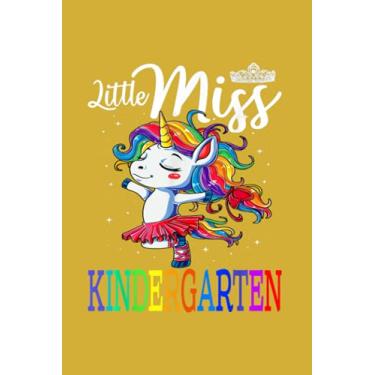 Imagem de Outfit Planner Log Book | Little Miss Kindergarten First Day Of School Girls