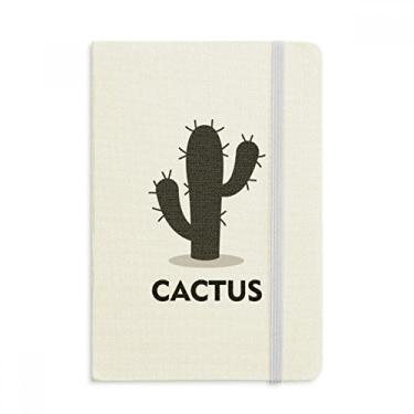 Imagem de Caderno de suculentas de planta de cacto verde, capa dura oficial, diário clássico