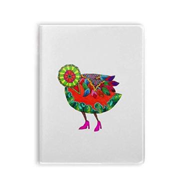 Imagem de Diário de capa macia I Am Happy New Year Art Deco Gift Fashion Notebook Gum Cover Diary