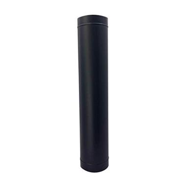 Imagem de Duto preto para chaminé de 250 mm de diâmetro e 60 cm de altura