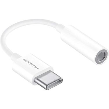 Imagem de Cabo Adaptador Usb Tipo-c 3,5mm P2 Fone HUAWEI 100% Original