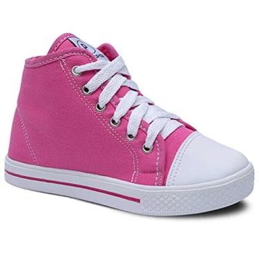Imagem de Tênis Infantil Feminina Cano Alto 11.49 (Pink, 34)