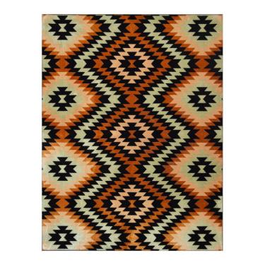 Imagem de Tapete Marbella Monthelon Retangular (250x350cm) Caramelo e Creme