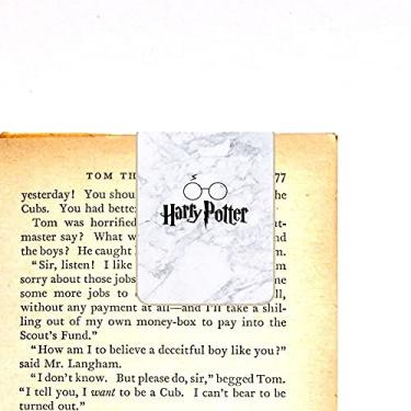 Imagem de Marcador de Página Magnético - Harry Potter (tema mármore)