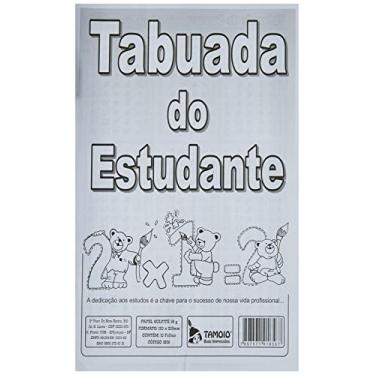 Imagem de Caderno De Tabuada do Estudante, 10 Folhas, Tamoio, Capas Sortidas, Pacote com 50 Cadernos