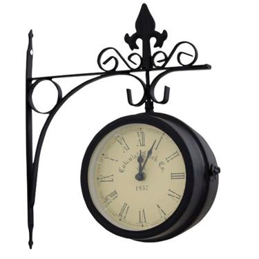 Imagem de Relógio de Parede Colonial Duas Faces Clockoldway 37 cm