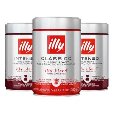 Imagem de Café Moído, Illy, 3 Latas de 250g