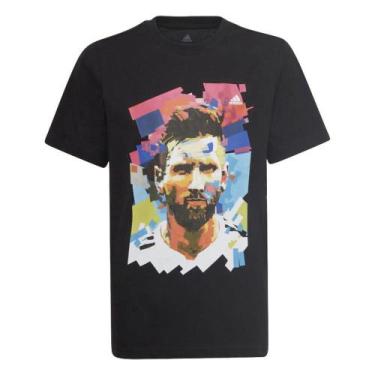 Imagem de Camiseta Adidas M/C Grafica Messi Hc1678