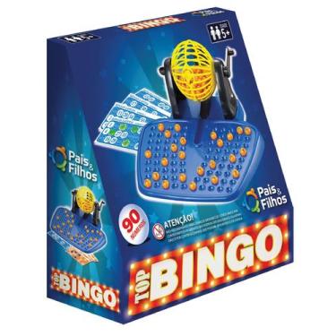 Jogo de Bingo Brinquedo Infantil com 48 Cartela e 88 bolinhas - KEPLER -  Jogo Bingo Infantil - Magazine Luiza