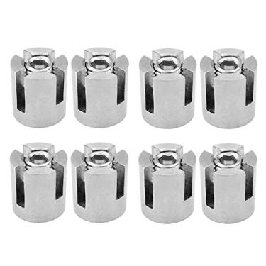 Imagem de Gralara Conjunto de 8 Grampos de aço Inoxidável para Fixação de Treliça de Parede