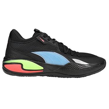 Imagem de Puma Mens Court Rider Pop Black Lifestyle Sneakers Shoes 13