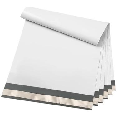 Imagem de Steinpac 19 x 24 | 50 unidades de envelopes de plástico autovedantes | Sacos de envio para pequenas empresas, boutique, roupas | Sacos de embalagem impermeáveis em branco (pacote com 50)