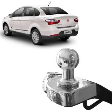 Imagem de Engate Reboque Grand Siena 2012 a 2022 Rabicho Fixo 700 kg