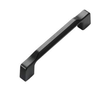 Imagem de Puxadores de porta de armário de cozinha preto americano de liga de alumínio puxadores de gaveta armário guarda-roupa puxa ferragens de móveis, 6158,96mm