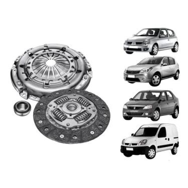 Imagem de Kit Embreagem Renault Sandero 1.0 16V 180MM Lukrepset 2007 A 2014, KIT