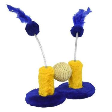 Imagem de Brinquedo Arranhador São Pet Maxball para Gatos