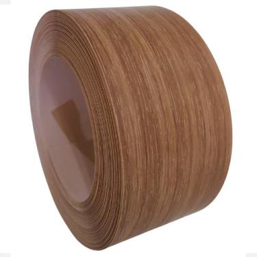 Imagem de Fita De Borda Pvc Para Mdf Madeirado Nogueira Florida Rehau 15mm X 20m