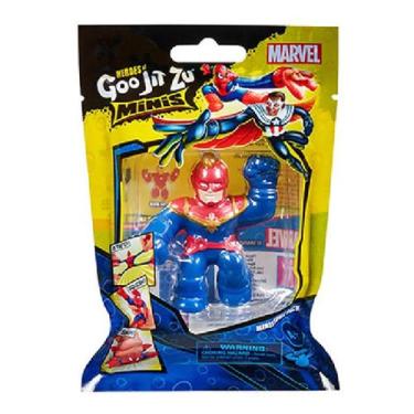 Imagem de Boneco Elástico que Estica Capitã Marvel - Goo Jit Zu - Sunny Brinqued