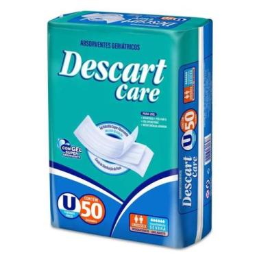 Imagem de Absorvente Adulto Geriátrico Descart Care - 50 Unidades