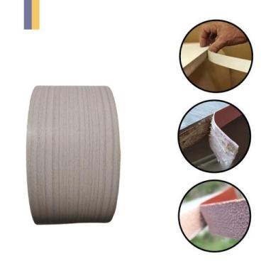 Imagem de Fita De Borda Pvc Para Madeira Claro Chiaro Vel Bernek 32mm X 20m Reha
