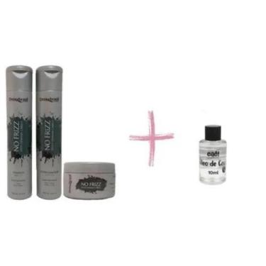 Imagem de Kit Home Care No Frizz 3 Passos Onixx Brasil + Reparador - OnixxBrasil