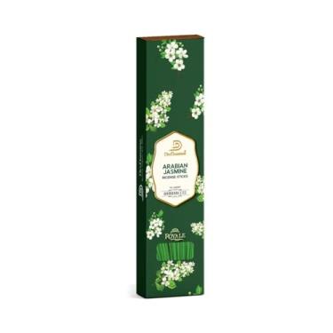 Imagem de Generic Varas de incenso sem bambu de jasmim árabe (40 varas) Chameli Agarbatti sem bambu 25 cm de comprimento, branco, HINT05/24-51
