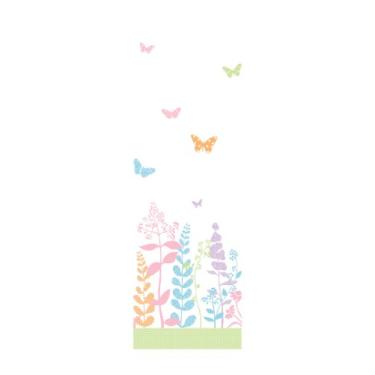 Imagem de York Wallcoverings Murais de painel borboleta Just Kids KD1701M, pastéis macios