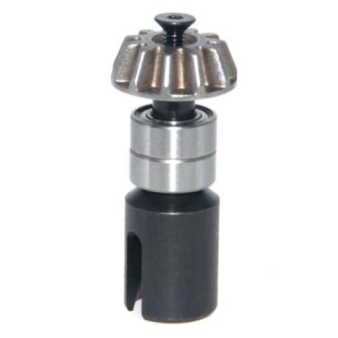 Imagem de Front Driver Gear Compatible with JLB Racing Cheetah 1/10 Parts Brushless RC Car Accessories Steel Upgrade Replace EA1056(Black)