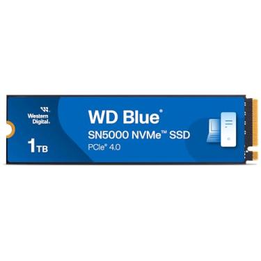Imagem de Western Digital SSD de estado sólido interno WD Blue SN5000 NVMe de 1 TB - PCIe Gen 4.0, M.2 2280, até 5.150 MB/s - WDS100T4B0E