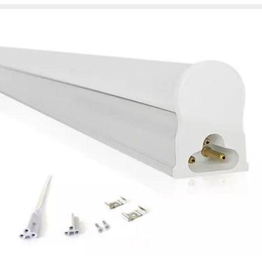 Imagem de Luminaria T5 LED 15W 90cm Calha Sobrepor Branco Frio Bivolt - ROYA LED