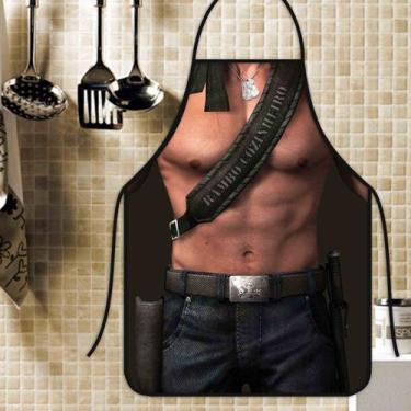 Imagem de Avental Divertido E Personalizado: Rambo - Recanto da Costura