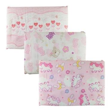 Imagem de Travesseiro Bebê Antialérgico e Antissufocante Para Berço Carrinho Mac