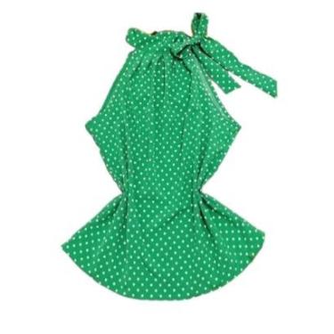 Imagem de Blusa Gola Alta Com Laço Pescoço Linda Executiva Poá-Feminino