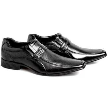 Imagem de Sapato Social Masculino Rafarillo Você 7cm +Alto Couro 34011, 42, Pret