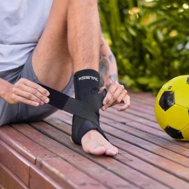 Imagem de Estabilizador de Tornozelo Flexsteel Preto M - KESTAL