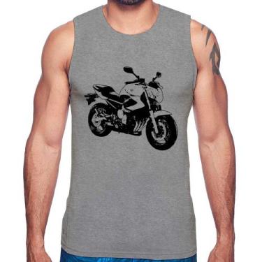 Imagem de Regata Moto XJ6 N Art - Foca na Moda, Cinza, G
