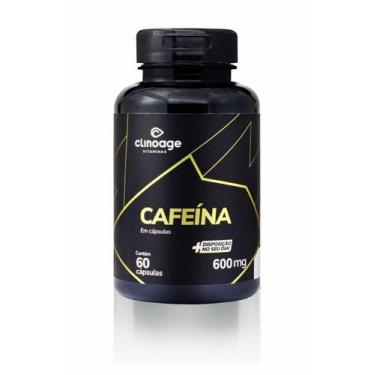 Imagem de Cafeina 60 capsulas Clinoage ANVISA RDC 240/2018