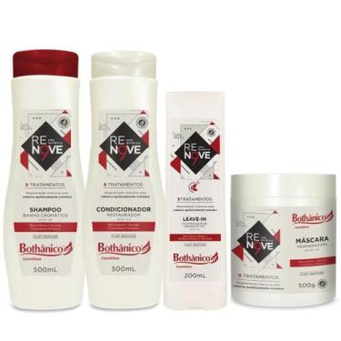 Imagem de Kit Bothânico Renove 9 Cuidados Pós Química 4 Produtos 500ml