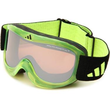 Imagem de Adidas Óculos de sol Pinner Shield, Armação de limão/lente prata ativa, One Size