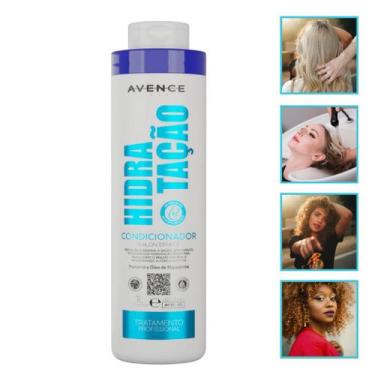 Imagem de Condicionador Hidratação 1L Profissional Brilho Beleza Macio Profissio