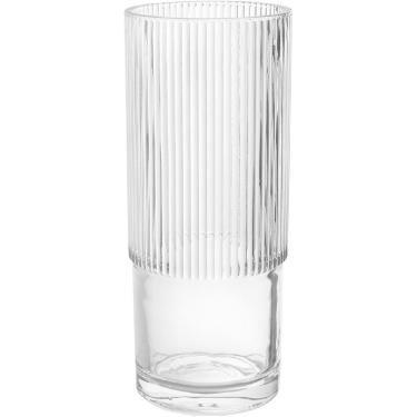 Imagem de VASO DECORATIVO ENFEITE CASA HOME&CO VIDRO 31x13x13cm TRANSPARENTE