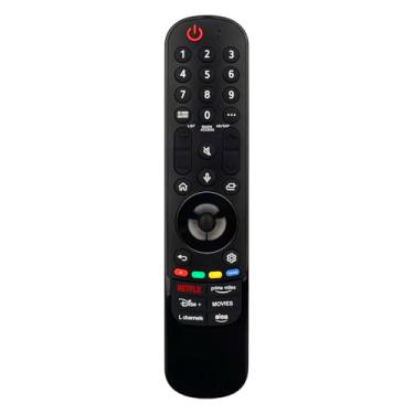 Imagem de MR24GA AKB76045005 Magic Remote Substituição com reconhecimento de voz compatível com todas as TVs LG 2024 OLED65C4PUA 75UT8000AUA 86UT8000AUA 65QNED90TUA 75QNED90TUA 86QNED90TUA OLED83G4WUA OLED97G