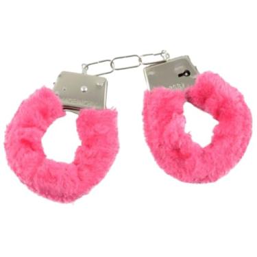 Imagem de Algema Sexual Pelúcia em Metal - Fetiche Sexual Sex Shop (Pink)