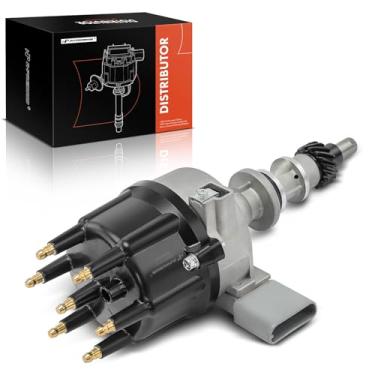 Imagem de A-Premium Distribuidor de ignição com tampa e rotor compatível com Ford F-150 F-250 F-350 E-150 E-250 Eonoline Club Wagon E-350 Econoline